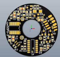 DC fan line design PCB design PWM line design DC brushless fan design PCB proofing