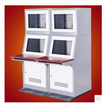 Double monitoring console Double piano monitoring cabinet Double console Double piano table with top box