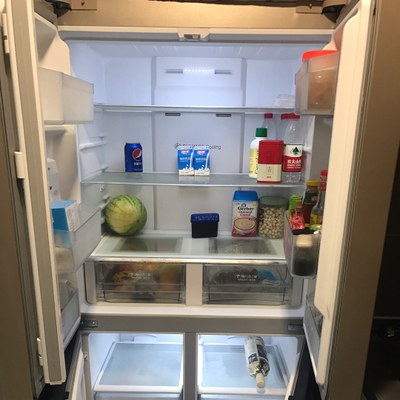 Midea/美的 BCD-440WTPM(E)十字对开门电冰箱超薄无霜四开门家用