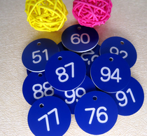 Number plate Number plate storage plate license plate two-color plate engraving indicator Number number plate