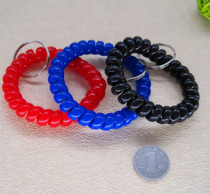 Key bracelet Sauna bathing swimming bracelet Number plate hand ring Locker locker spring hand rope keychain