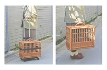 Out trolley bag CatsCity labor-saving trolley case breathable cat bag dog bag dog bag pet out portable cat backpack