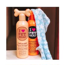 iPetHead hearty pet body lotion for young cat bathing and deodorising US imported cat dog balsammy hair care