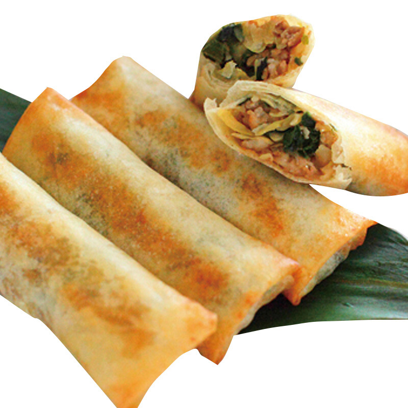 200g (10 pcs)/pa of vegetarian spring rolls are rare