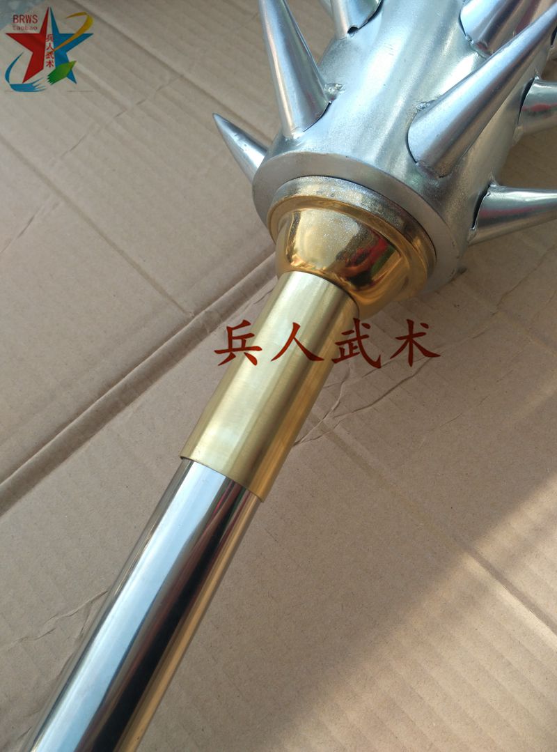 十八般兵器狼牙棒传统武术表演训练长兵器械影视道具冷兵器锤器材