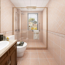 Field Park Imitation Ancient Brick 300x300 Kitchen Toilet Anti-Slip Retro Floor Tile Balcony Abrasion Resistant Tile Wall Ground Universal