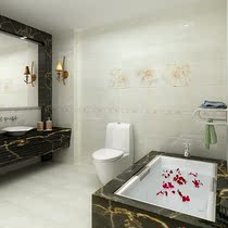 Foshan Tile 300x600 Kitchen Guard Wall Brick Modern Chinese Style Villa Toilet Bathroom balcony anti-slip and abrasion resistant floor tiles