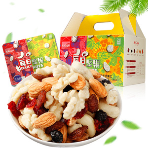 阿甘正馔每日坚果活力款混合装孕妇零食大礼包送礼干果仁750g30袋