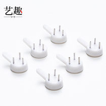 Solid Wood photo frame special non-marked nail hanging wall nail hook Photo Wall wedding photo adhesive hook invisible nail photo frame adhesive hook