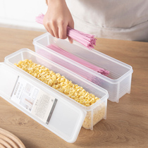 Day-Type Rectangular Noodle Containing box kitchen Five-grain Cereals Plastic Preservation sealed box Refrigerator Freshness Box