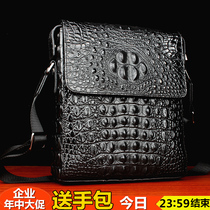 Thai Avocado Leather Men Leather Single Shoulder Bag Slanted Satchel Youth Business Handbag Male Briefcase Fashion Backpack