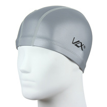 VLX Solid color silicone coated Ultra Pace Cap Super elastic non-tight comfortable swimming Cap 712001