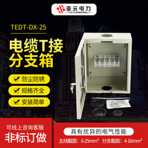 Cable T-connected terminal box 1KV low-voltage mineral fireproof cable branch wiring copper row conversion plug-in distribution box