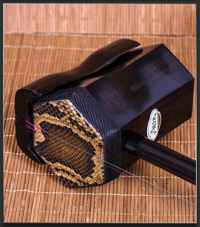 民族乐器 民族拉弦乐器 二胡 龙头黑檀越胡 非洲小叶黑檀 主胡越剧