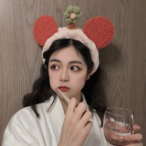 Japan's cute super cute foreign fashion hairband female wash face hair band headdress girl heart selling cute headband hairpin