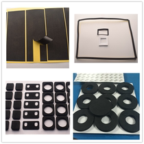 Single double-sided foam self-adhesive adhesive sponge anti-slip patch ultra thin 0 3 0 5 0 8 1mm die cut
