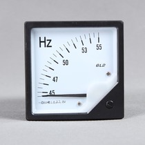 6L2HZ frequency meter pointer type 45-55 frequency 45-65 frequency voltage 220v 380v tachometer