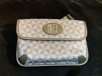 (Rusi Acoustic)Rusi brand Logo commemorative surrounding high-end artificial canvas fanny pack chest bag