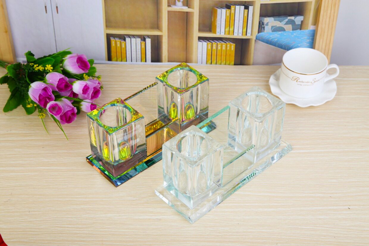 水晶话筒架桌面ktv夜场麦架麦克风支架无线话筒座水晶座咪唑