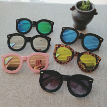 Children's Sunglasses Female Korean version of the baby sunglasses Anti-Ultraviolet boy glasses Child's personality fashion 2-5 years old