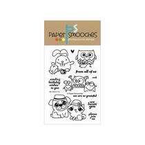 M1S240 WE ADORE U Seal Paper Piper Smoches 4X6 inches