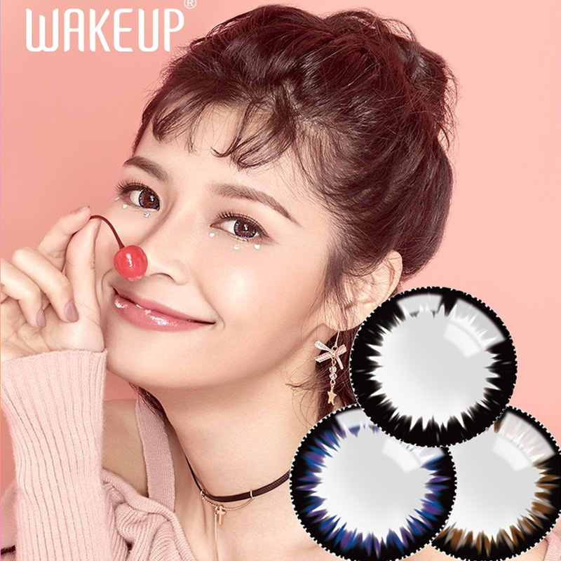 韩后半年抛美瞳小直径隐形眼镜