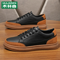 2022 Summer new day series retro to the old Detraining shoes Trend 100 hitch genuine leather board shoe sports casual shoes