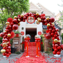 Wedding ceremony supplies Daquan balloon arch bracket wedding room decoration scene layout birthday party opening net red
