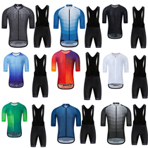 Strap summer cycling suit short-sleeved mens and womens Tour de France road mountain bike bicycle clothes bicycle shirt clothing
