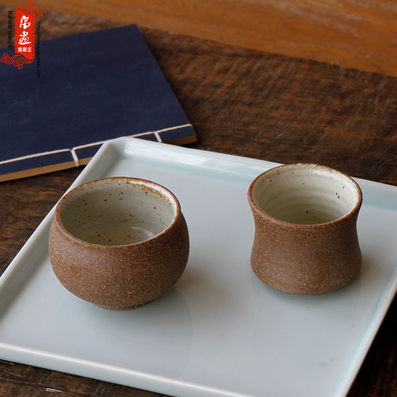 Jingdezhen ceramic cups tea master cup checking pottery plain tea tea fullness creative tea house furnishing articles