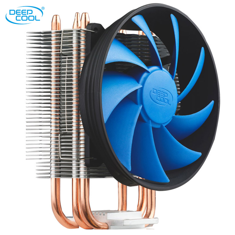 xuan xuan ice 300cpu radiator heat pipe 1155/775/amd/i5  cpu fan ultra quiet