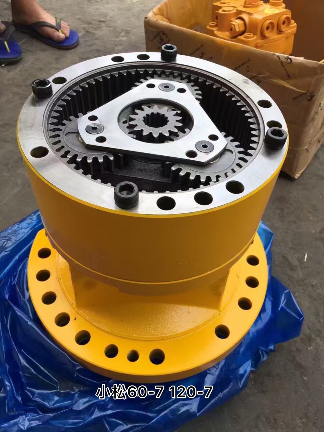 小松60 120 回转牙箱 牙箱总成 小松配件 挖掘机配件
