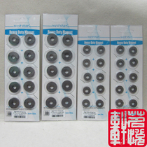 Black hollow ring shape DIY refrigerator sticker magnet Stone magnet magnet Ordinary handmade model magnet Art magnet