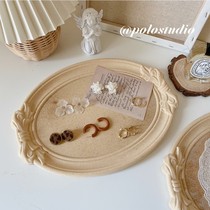 ins retro butterfly knots wood pallets Nordic wind minimalist around home tabletop pendulum pieces do old coarse blastown photo containing trays