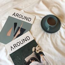 chic Korean simple card imitation magazine cover card pendulum prop card