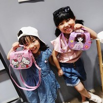 Princess bag fashion new childrens oblique cross small bag stereotyped cute cartoon Page Wang team Sophia ktcat