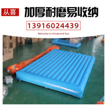 Inflatable fire rescue life-saving air cushion High-altitude safety training fall inflatable protection site anti-fall closed air cushion