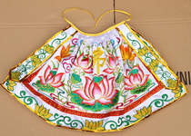 Taoist Tianlong embroidery handmade green onion bamboo leaf clothing Guanyin Bodhisattva bamboo clothing God cloak