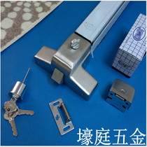 Original dress Taiwan L-916A flat push type single fan stainless steel fireproof push bar lock escape door lock fire lock