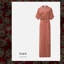 Summer dress clearance short sleeve chiffon skirt Tibetan clothing women Summer Tibetan clothing ethnic style retro womens dress