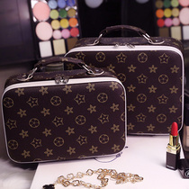 Three-dimensional cosmetic bag Portable large capacity cosmetic case Professional waterproof cosmetics storage bag Small portable wash bag