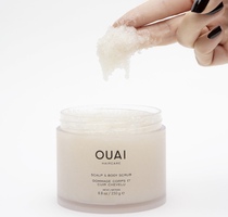 Spot OUAI scalp body frosted paste Kardashian on a soothing and dandruff cleaning to keratinocytes 250g