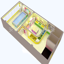 Mother and baby shop swimming pool equipment A full set of baby swimming pool bath tub is suitable for all medium-sized shops for commercial use