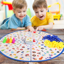 Childrens puzzle detective looking for the brain attention attention force response training parent-child table game toy