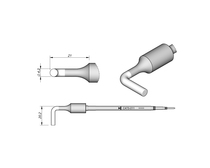 Spain JBC C470-011 Hook soldering tip 42