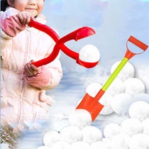 Childrens beach toys thickened and played with sand shovel snowball clip playing snow shovel snowball tools digging sand playing snow clip