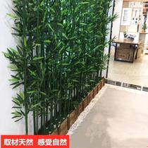 Anti-corrosion fake bamboo simulation plant fake plant outdoor shielding environment decoration large supplies courtyard house