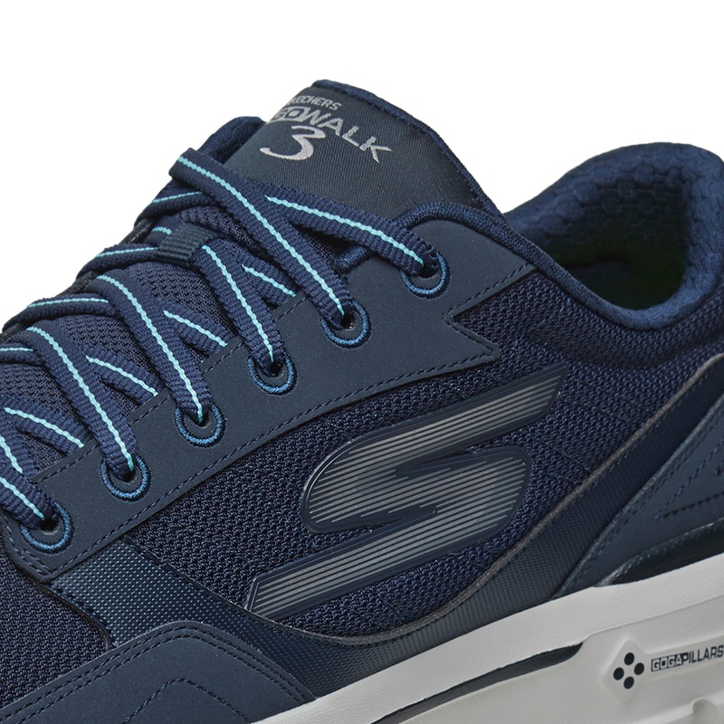 Skechers斯凯奇男鞋低帮鞋缓震健步鞋 网布拼接休闲鞋运动鞋54056 Skechers斯凯奇男鞋低帮鞋缓震健步鞋 网布拼接休闲鞋运动鞋54056