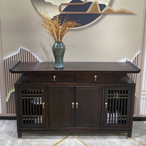 New Chinese masonry cabinet Zen Chinese-style masonry decoration cabinet dining room dining room dining room