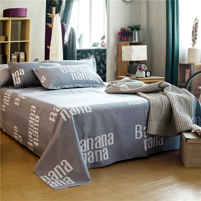 纯棉三件套全棉卡通大学生宿舍床单被套床上用品单人床寝室1.2m床产品展示图5
